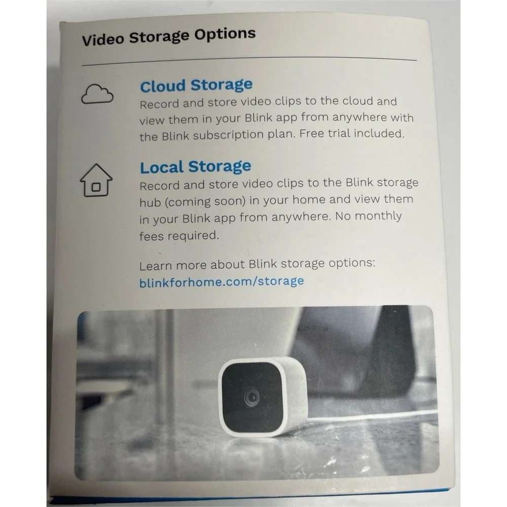 Blink Mini Indoor Plug-In HD‎ Smart Security Camera